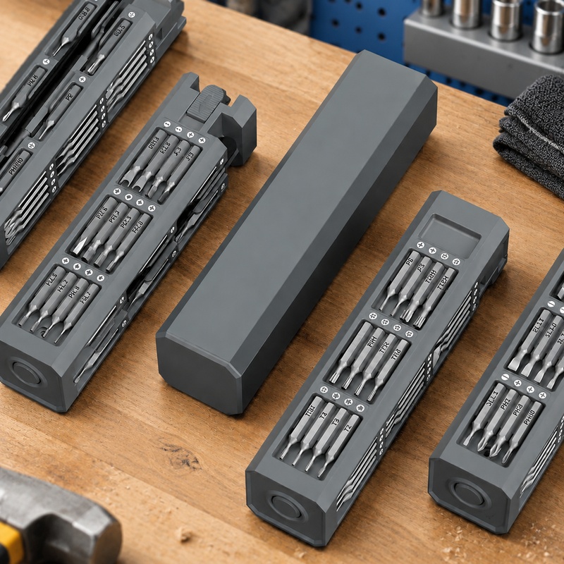 Micro Screwdriver Kit - 정밀 미니 드라이버와 다양한 종류의 비트가