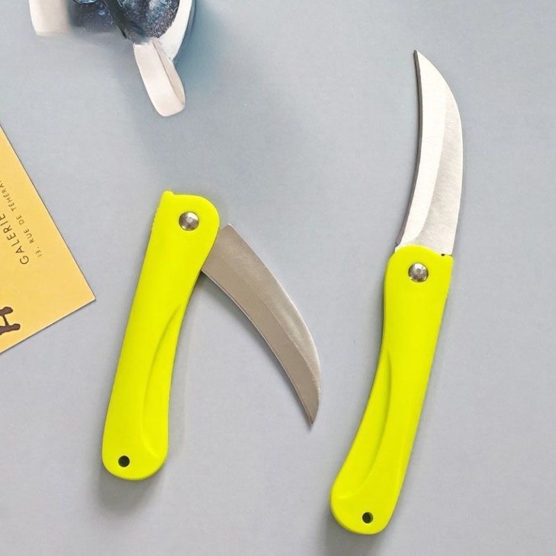 Pocket Knife Ceramic - 1pcs 접이식 곡선 과일 칼 주방용