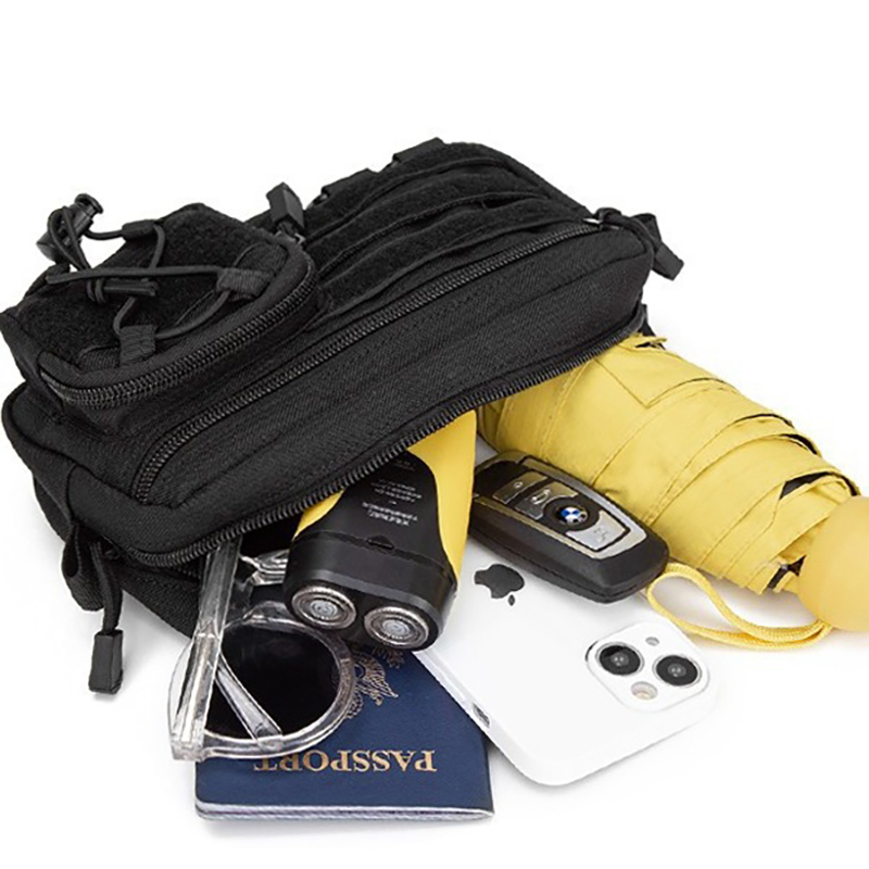 전술 몰리 수평형 관리자 파우치 (앞면 드로스트링 포켓 - Edc Carry Items 리뷰 및 가격