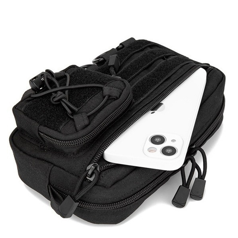 전술 몰리 수평형 관리자 파우치 (앞면 드로스트링 포켓 - Edc Carry Items 리뷰 및 가격