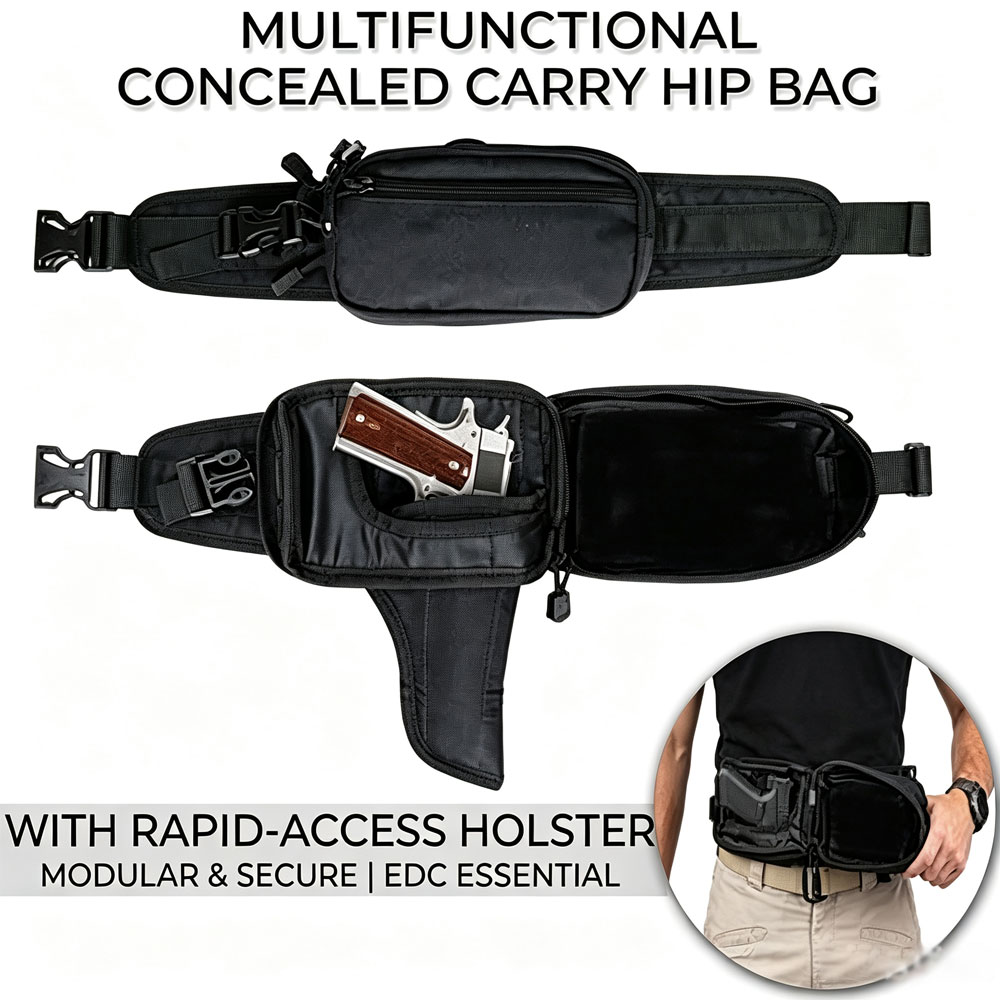 전술용 권총 가방, 숨겨진 홀스터가 있는 권총 케이스, - Edc Concealed Carry Holster 리뷰 및 가격