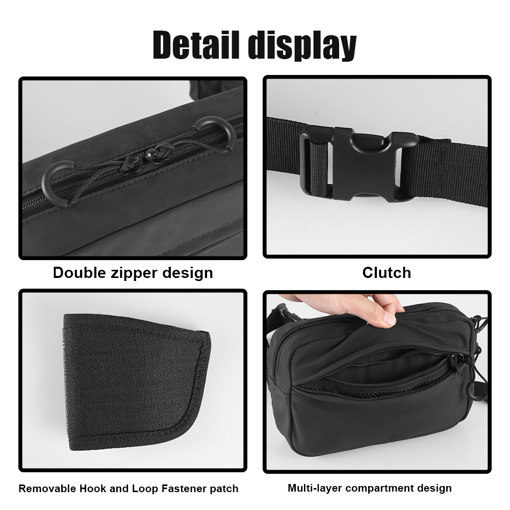 총기 수납용 허리 가방, 은닉형 휴대용 전술용 힙색,  - Edc Concealed Carry Bag 리뷰 및 가격