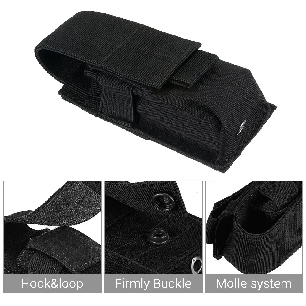 전술용 몰리 플래시라이트 파우치 9MM 탄창 홀더 ED - Edc Concealed Carry Bag 리뷰 및 가격