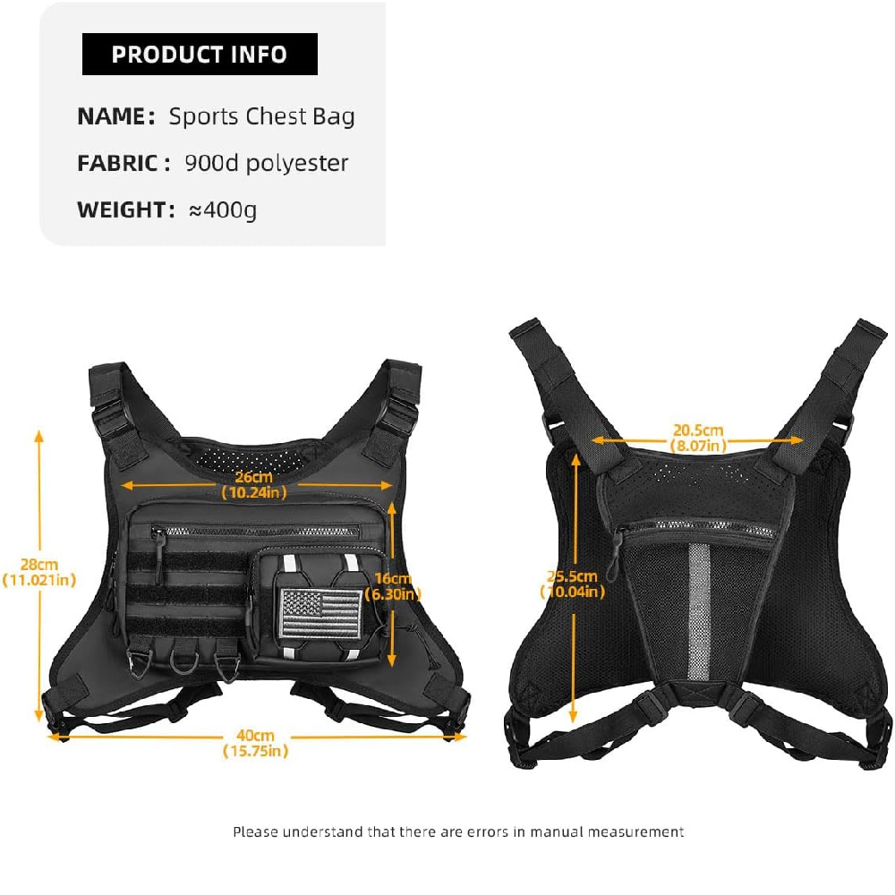 남성용, 여성용 전술용 흉부 가방, 가벼운 무게, 충격 - Edc Carry Bag For Men 리뷰 및 가격