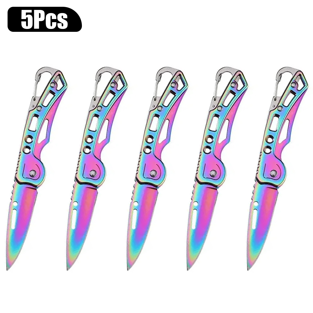 5가지 색상의 다용도 휴대용 칼 세트—필수적인 다기능  - Edc Carry Pocket Knife 리뷰 및 가격