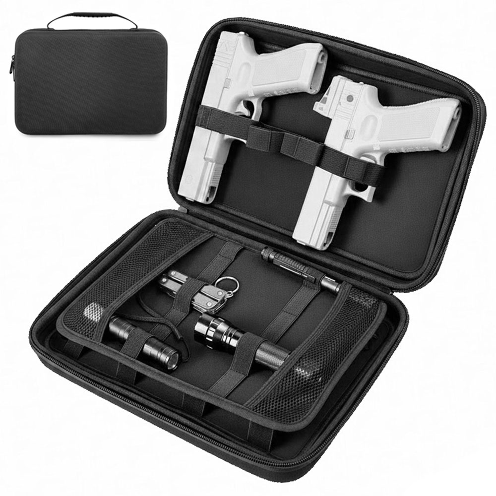 전술 권총 케이스 듀얼 건 보관 가방 은닉 휴대 권총  - Edc Concealed Carry Holster 리뷰 및 가격
